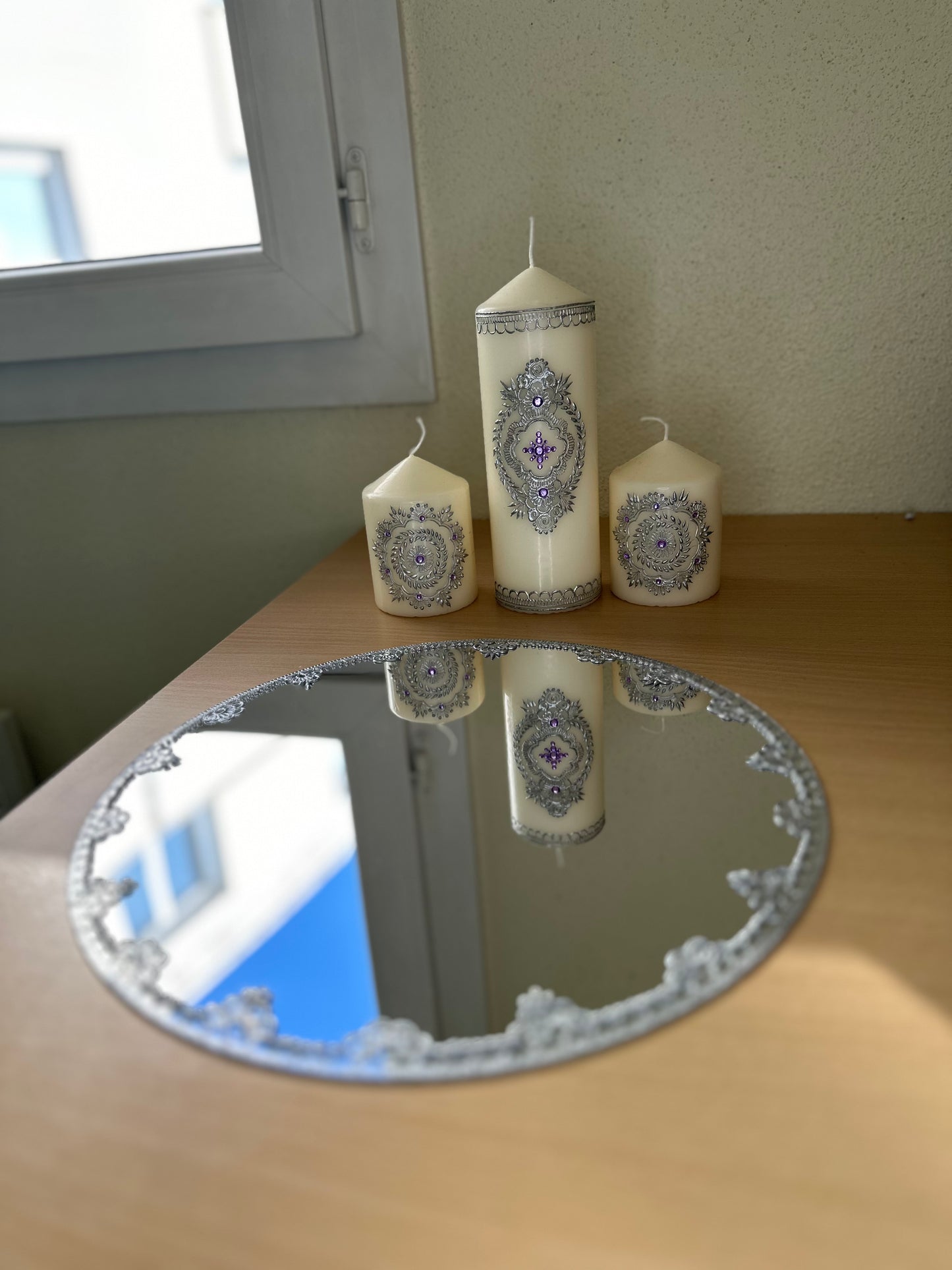 Plateau miroir